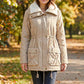 Women's Mid-Length Hooded Padded Jacket
