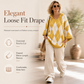 🧶 Hangulatos retró stílus | Női argyle mintás kapucnis, oversize kötött pulóver oldalsó hasítékkal
