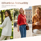 🥳AUTUMN HOT SALE🥳🍂50K+ SOLD!💥50% OFF! 🧶Casual Collared Button-Up Top👚