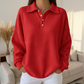 🥳AUTUMN HOT SALE🥳🍂50K+ SOLD!💥50% OFF! 🧶Casual Collared Button-Up Top👚